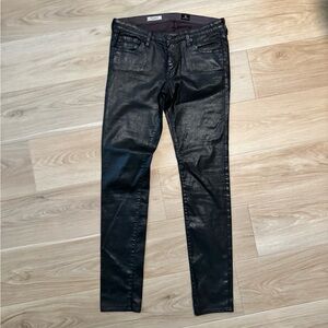 AG the legging super skinny legging leather pants